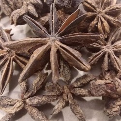 dried star anise flowers to prepare tea