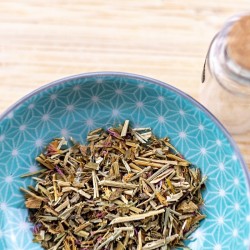 Dried Centaury in a bowl