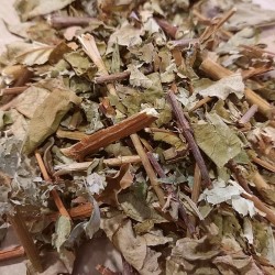 Dried tutsan to prepare tea