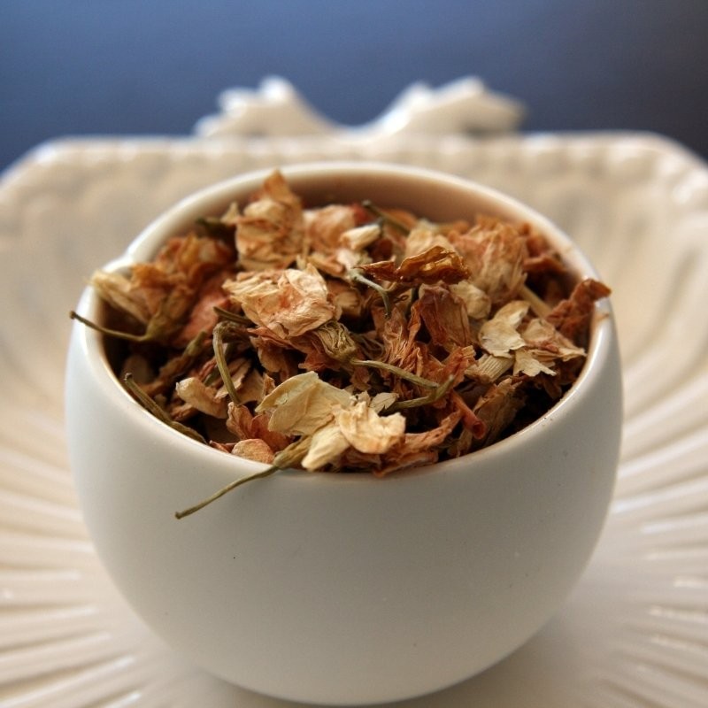 Chá Flor de Jasmim - Planta Seca - Deliciosa bebida relax e Anti-age
