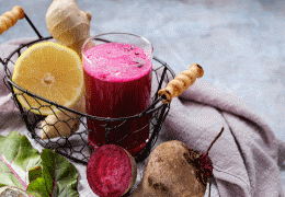 Súper Jugo Detox y Antioxidante de Remolacha